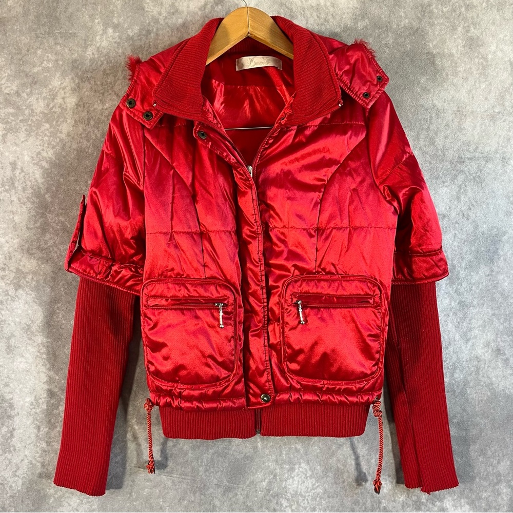LAMB Gwen Stefani Jacket Hoodie Womens Small Vintage Y2K 90s **See Description**